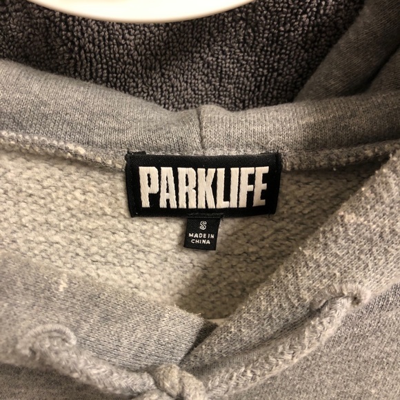 Aritzia Parklife Cropped Reflective Hoodie - Picture 4 of 6